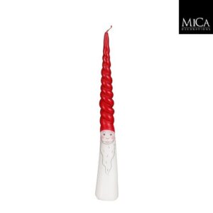 8720362215035-bougie-cone-pere-noel-blanc---h35xd4cm