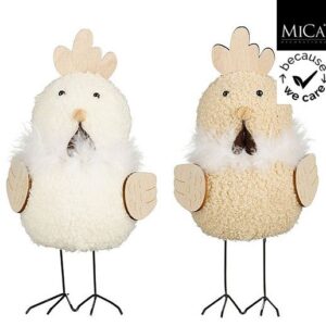 8720983049651-poule-blanche-ou-marron---l11-x-b95-x-h24cm