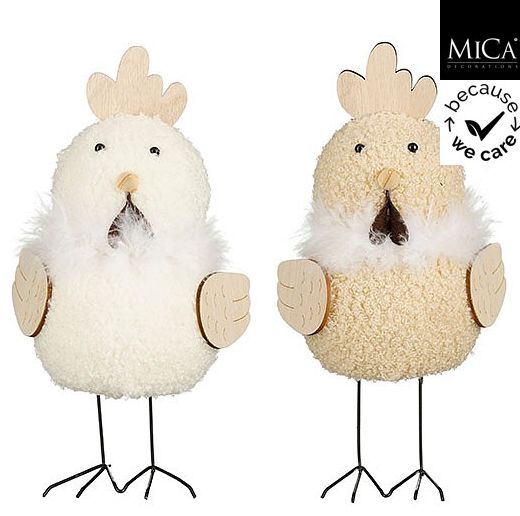 8720983049651-poule-blanche-ou-marron---l11-x-b95-x-h24cm