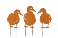 8720362130208-pique-de-jardin-canard-rouille---l155xh37cm