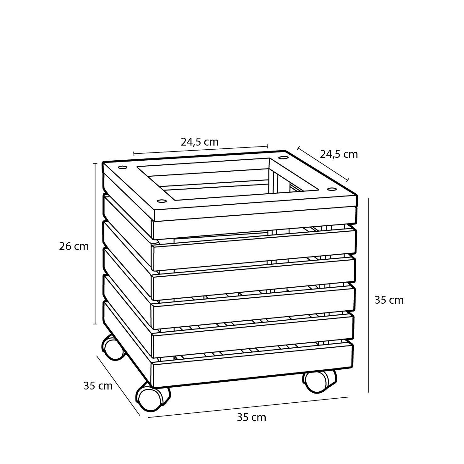8720362658405-glenwood-carre-marron-en-bois-sur-roues---l35cm-x-b35cm-x-h35cm