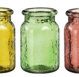 8720983312571-sally-vase-en--verre---vert-menthe-ocre-rouille---h14xd8cm