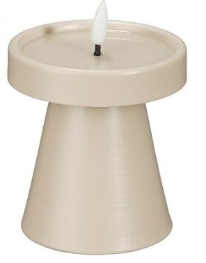 8720983091452-lampe-a-huile---taupe---led-sur-batterie-et-minuteur---h10xd9cm