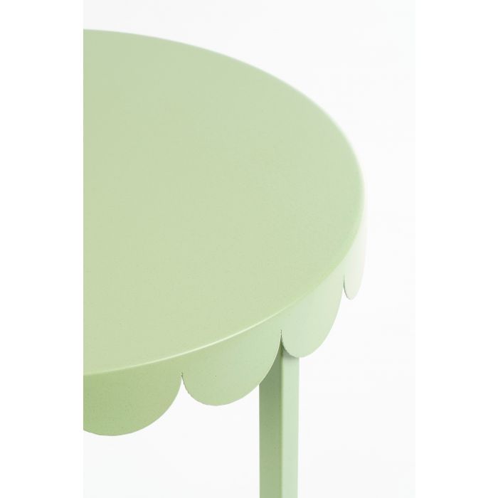 8720983143977-lara-table-de-service-en-metal---vert-menthe---h51-x-diam-40cm