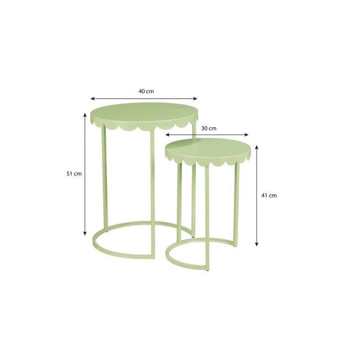 8720983143977-lara-table-de-service-en-metal---vert-menthe---h51-x-diam-40cm