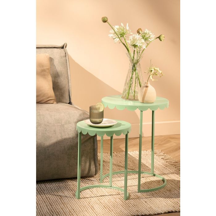 8720983143960-lara-table-de-service-en-metal---vert-menthe---h41-x-diam-30-cm